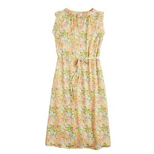 Croft & Barrow Sleeveless Midi Dress Multicolor Size M